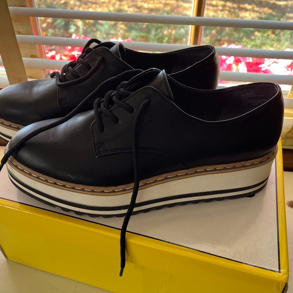 Seven dials 8.5 platform oxfords